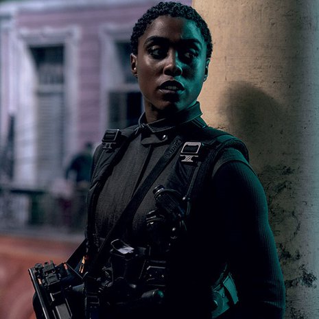 Lashana Lynch on suurelle yleisölle vielä melko tuntematon kasvo. Aiemmin hänet on nähty mm. Captain Marvel -elokuvassa.