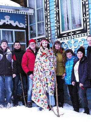  Koko kuvaustiimi: Mari Savio, Tapio Liljeqvist, Nikita Ivanov, Janne Suono, Anna Kazannik, Marina Petrova, Tatiana Sitor, Elmira Liljeqvist, Christian Jakowleff.