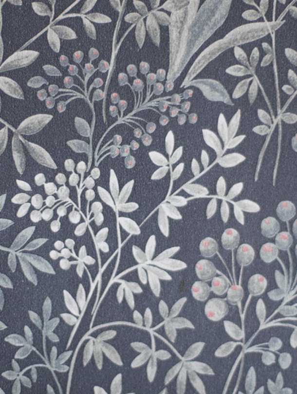 suutarin talossa, tapetti, boråstapeter, nocturne, makuuhuone