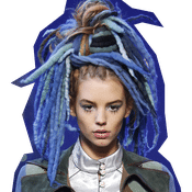 Huippumuodissa on tapana lainata ja sekoitella erilaisia etnisiä aiheita. Aina ei osu ihan nappiin. Rastatyyli, Marc Jacobs syksy 2017.