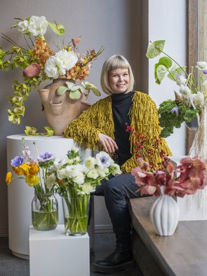 "Liikkeeni on Turun parhaiten säilynyt kukkasalaisuus", Kristiina Suo-Kustaa naurahtaa.