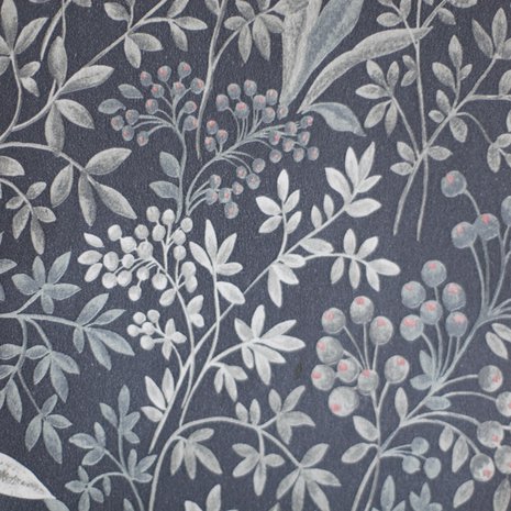 suutarin talossa, tapetti, boråstapeter, nocturne, makuuhuone