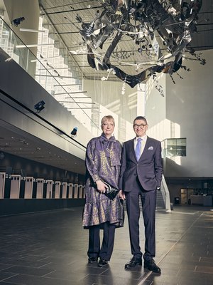 Päivi Pousar ja Lauri Ratia ovat tuttu näky Musiikkitalossa. Heillä on kausikortit sekä Helsingin kaupunginorkesterin että Radion sinfoniaorkesterin konsertteihin.