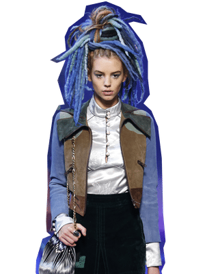 Huippumuodissa on tapana lainata ja sekoitella erilaisia etnisiä aiheita. Aina ei osu ihan nappiin. Rastatyyli, Marc Jacobs syksy 2017.