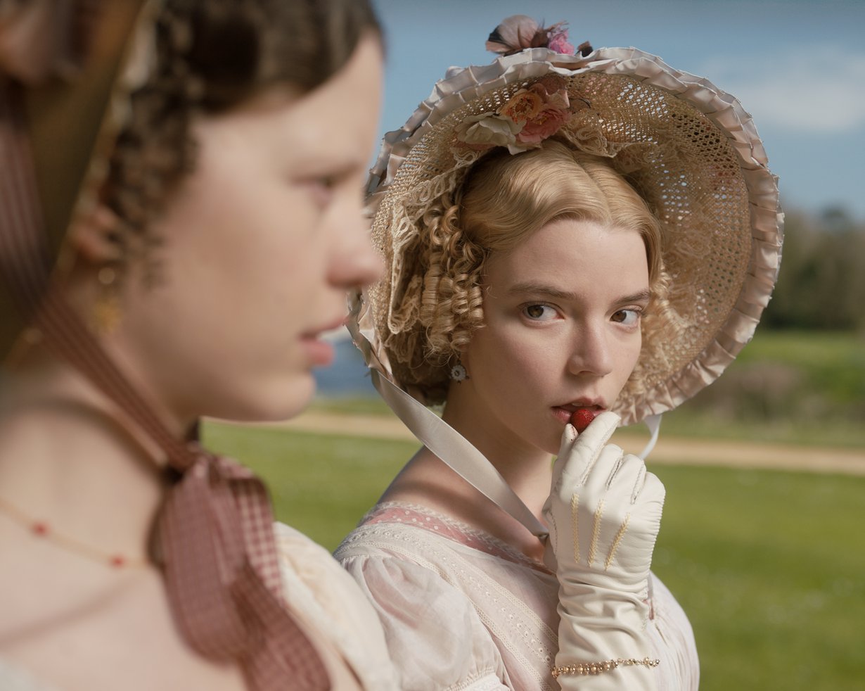 Seuraava Austen-filmatisointi Emma tulee Suomessa ensi-iltaan 6. maaliskuuta.