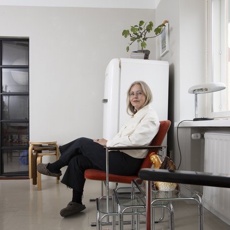 "Työpäivän aloittaisin kaikkein mieluiten painimatolla", Susanna sanoo.