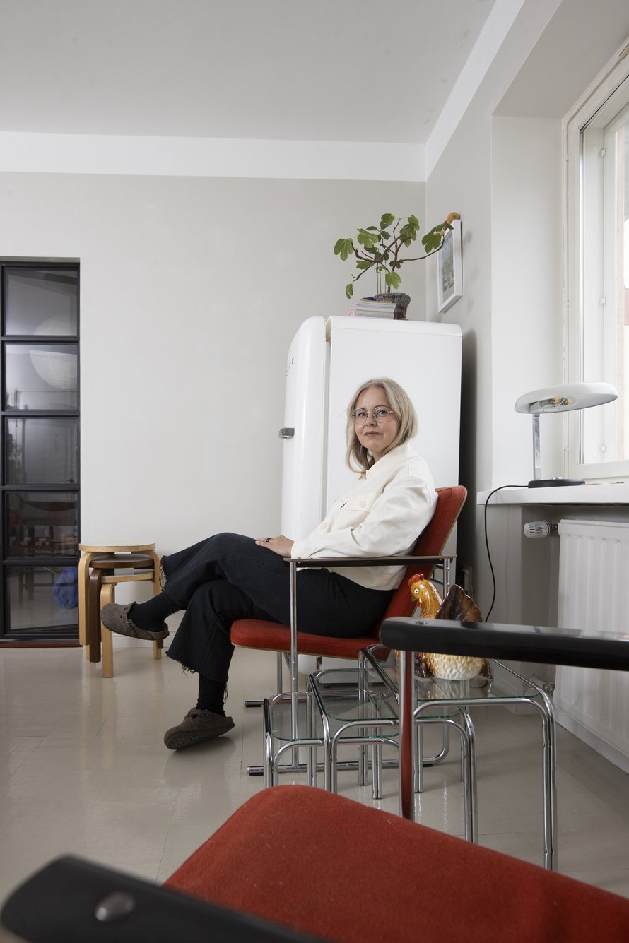 "Työpäivän aloittaisin kaikkein mieluiten painimatolla", Susanna sanoo.