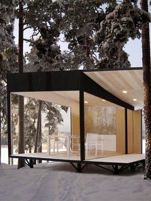 Maja on suomalais-japanilaisen suunnittelijan Naoto Niidomen kevytrakenteinen valmismökkikonsepti. Majat valmistetaan alusta loppuun Ähtärissä, koya.fi. 