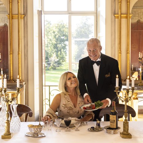 Leijalla ja Åkella on erilaiset punaviinimieltymykset, minkä takia illallispöydässä on yleensä kaksi pulloa, yksi bordeaux ja yksi bourgogne.