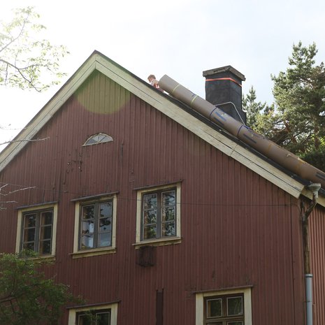 peltikatto, konesaumakatto, peltikaton kunnostus, peltiseppä, Peltisepänliike Söderholm