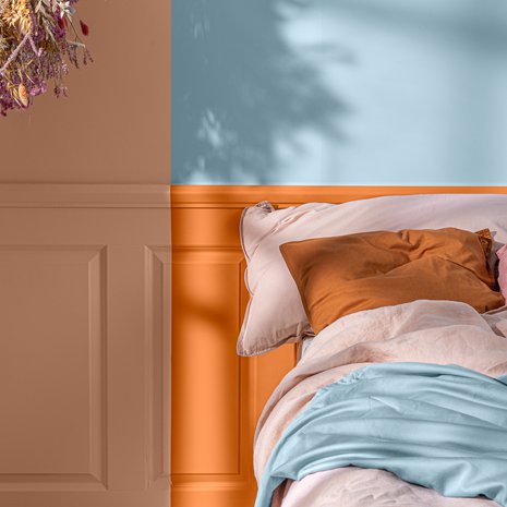 Tikkurilan Color Now 2021 -värikokoelma inspiroi yhdistelemään sävyjä rohkeasti. Kuva: Tikkurila